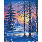Картина за номерами "Морозний затишок" Art Craft 11049-AC 40х50 см