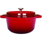 Каструля Ringel Essen RG-2300-22 22 см 2.9 л червона 5091337