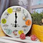 Часы настенные круглые, 36 см Яскравих моментів! (CHR_P_20NG002) TM Presentville
