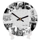 Часы настенные круглые, 18 см I like cats (CH18_P_15S191) TM Presentville