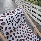 Шезлонг деревянный But first coffee (SHZL_19L024)ТМ Presentville