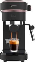 Кавоварка рожкова Cecotec Cafelizzia 890 Чорна з рожевим (01630)