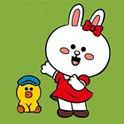 Картина за номерами Santi Line Friends. Коні та Саллі 25х25 см (955016)