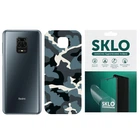 Захисна плівка SKLO Back (тил) Camo для Xiaomi Mi 10 / Mi 10 Pro (Блакитний / Army Blue)