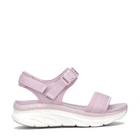 Жіночі сандалі Skechers D`lux Walker Daily Outing Lavender/White 40 Розовий 119824-LAV