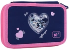 Пенал твердый YES двойной HP-01 Bright Hearts (533640)
