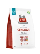 Сухой корм гипоаллергенный с олениной для собак всех пород Brit Care Sensitive All Breed