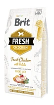 Сухий корм Brit Fresh Great Life для дорослих собак з куркою і картоплею