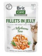 Влажный корм для кошек Brit Care Cat Fillets In Jelly с тунцом в желе 85 г