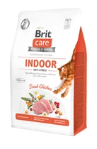 Сухой корм для кошек Brit Care Cat GF Indoor Anti-stress для живущих в помещении с курицей