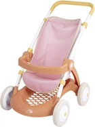 Коляска для ляльки Smoby Toys Baby Nurse Прогулянка з корзиною Теракотова пудра 58х38х58 см (7600254024)