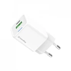 Зарядное устройство ColorWay GaN Mini 30W PD Port PPS USB (Type-C PD + USB QC4.0) white (CW-CHS053PD-WT) (254541)