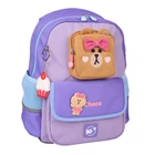 Рюкзак школьный Yes Line Friends Pretty Choco 36x26x13 см 12 л сиреневый (559836)