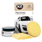 Поліроль восковий для кузова K2 Proton з губкою та ганчіркою 200 г