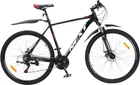 Велосипед CrossBike Next 2025 29" 22" Чорний-Червоний (29СTA-005633)