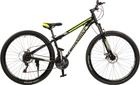 Велосипед CrossBike Storm 2024 29" 19.5" Черный-Желтый (29CJPr-004404)
