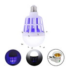 Світлодіодна лампа приманка - знищувач для комах 2в1 Destrui Lamp DL9808 White
