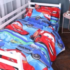 Простынь MirSon Бязь 17-0778 McQueen's Racing Dreams blue King Size 220x240 см (2200011256924)
