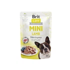 Влажный корм для собак Brit Care Mini pouch филе в соусе Ягненок