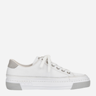 Sneakersy damskie skorzane RIEKER L8847-80 39 (6UK) 25.7 cm Biale (4060596360281) (955555908704578) - Outlet