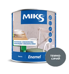 Эмаль алкидная глянцева MIKS Color (Темно-серая) 2,3 кг