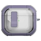 Футляр протиударний Locking Button для навушників Airpods 3 Light Purple