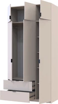 Розпашна шафа Doros Лукас Кашемір 120х50х240 см