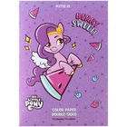 Папір кольоровий двосторонній Kite My Little Pony А4 (15арк/15кол) (LP24-250)
