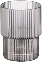 Набір склянок низьких Ardesto Graphite, 200мл, 2шт, скло, сірий