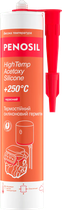 Термостойкий кислотный силиконовый герметик Penosil HighTemp Acetoxy Silicone 250°C 310 мл Красный (H4836)