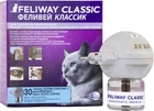 Диффузор + сменный блок Ceva Feliway Classic успокаивающее средство для кошек во время стресса 48 мл (3411112255061)