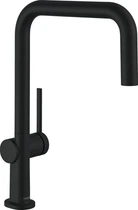 Hansgrohe Змішувач для кухні Talis M54, довж.виливу - 216мм, поворотний, 1важіль, KMU220, матовий чорний