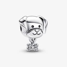 Серебряный шарм Pandora Собака с косточкой