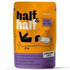 Влажный корм для кошек Half&Half Sterilized pouch для стерилизованных с кусочками тунца в соусе 100 г