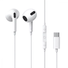Наушники ведущие с микрофоном Baseus Encok CZ19 белые разъем USB Type-C с регулятором громкости