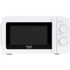 Мікрохвильова піч Adler AD 6205 20л 700W 700W механічне управління ручка White (AD6205)