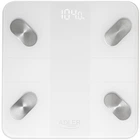 Напольные электронные весы Adler AD 8186 Smart до 180кг 3хААА автовыключение White (AD8186W)