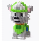 Конструктор фигурка Magic Blocks пиксели Собачка 263 деталей WWD-04