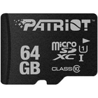 Карта пам'яті Patriot 64GB microSD class10 UHS-I