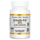 Омега 3 California Gold Nutrition Antarctic Krill Oil 500 mg, 30 капсул з оліЇ антарктичного криля