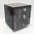 Шафа 12U, 600х600х640 мм (Ш*Г*В), акрилове скло