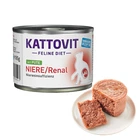 Влажный корм Kattovit Veterinary Niere/Renal Turkey 185 г
