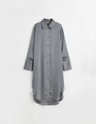Сукня H&M ЖА006538 (10050026) колір сірий (ЖА006538 - 209633)