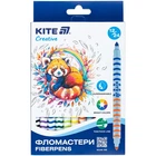 Фломастеры двусторонние Creative Kite K-1151 12 шт. 24 цвета shop (4063276225795)