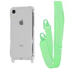 Чехол WAVE Clear Case With Strap для Iphone Xr Green