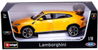 Модель Bburago Lamborghini Urus 1:18 Жовта (18-11042Y) (4893993010929) (955555910505708) - Уцінка