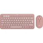 Комплект (клавіатура, миша) бездротовий Logitech Pebble 2 Combo Rose (920-012241) ( Рожевий ) 28633