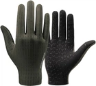 Велорукавички RockBros дихаючі довгі XL Green (5907769373558)