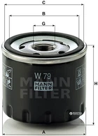 Фильтр масляный MANN-FILTER W 79