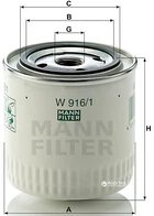 Фильтр масляный MANN W 916/1